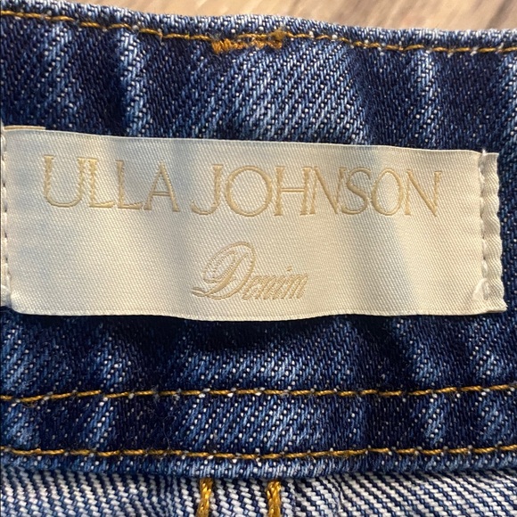Ulla Johnson Elodie Jean Denim Shorts Blue Size 28 - Picture 8 of 9